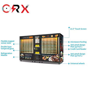 Máquina Expendedora de almuerzo de caja de comida rápida comercial de comida caliente al aire libre máquina expendedora inteligente automática - Product Image 3