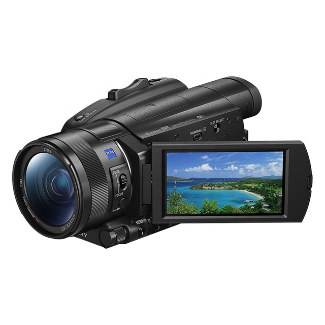 DF Wholesale 95% New Used Handycam Camcorder FDRAX700 FDR-AX700 Professional 4K Camera Video Camcorder