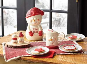 Dipartimento 56 nowpimions mi morde barattolo di biscotti con contenitore scolpito da 10 pollici multicolore - Product Image 3