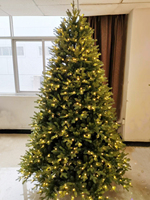 EU-Standard 120cm bis 360cm Luxus-Weihnachts bäume Umwelt freundliche vor beleuchtete künstliche PE-und PVC-Mischung für die Weihnachts dekoration zu Hause