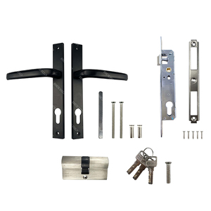 Bestop an ninh giấu màu đen xám trượt cửa sổ lưỡi liềm khóa cho cửa sổ nhôm - Product Image 6