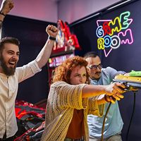 Enseigne néon esthétique 2026 pour salle de jeux, décoration murale colorée pour salle de gaming et fond de studio TikTok
