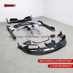 Nouvelle Arrivée : Kit Carrosserie en Fibre de Carbone Sec Style MSY pour Ferrari SF90 - Lame Avant, Lame Arrière, Jupes Latérales et Spoiler - Product Image 5