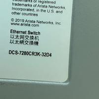 DCS-7050DX4-32S-F Arista 7050X4, QSFP-DD 32x400GbE et commutateur 2xSFP +, air avant-arrière, 2xAC