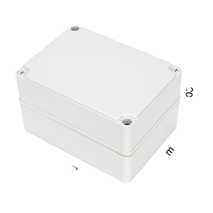 กล่องรวมสัญญาณ ABS แบบกำหนดเอง OEM ขนาด 100*100*50 มม. ป้องกันน้ำและฝุ่นระดับ IP67 รุ่น AK-N-13 พร้อมโมดูล PCB สำหรับเซ็นเซอร์วัดอุณหภูมิและความชื้น - Product Image 1