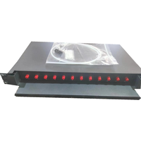 ODF optique 19 pouces 12 ports FC APC, fibre optique ODF 12 ports SC, tiroir optique, plateau optique, cajonera optica