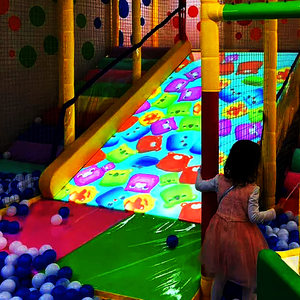 Gooest, proyector interactivo para interiores, parque de juegos, Tobogán dinámico, Piso Interactivo, parque temático de entretenimiento <span class=keywords><strong>Hello</strong></span> Park - Product Image 4