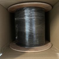 Kabel Drop FTTH Luar Ruangan Dalam Ruangan Lszh G.657a Kabel Drop FTTH G657a G652d Kabel Patch Cord Serat Optik