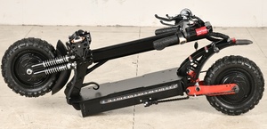 Elektro Scooter skuter listrik dewasa, ban Off-road bisa dilipat kecepatan maksimal 70km/jam 3500W 52v 60v 23Ah 2 roda - Product Image 3