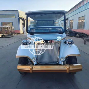 รถท่องเที่ยวปรับแต่งโลโก้ได้ 11 ที่นั่ง รถบัสไฟฟ้าสุดหรูสำหรับเที่ยวชมเมือง แบตเตอรี่ตะกั่วกรด 72V 7500W ความเร็วสูงสุด 60 กม./ชม. สำหรับโรงแรม - Product Image 1