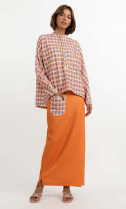 SIPO Malasia moderno Abaya elegante mujer 2 conjunto vestido 100% poliéster vestido musulmán liso Casual ropa islámica conjunto modesto - Product Image 2