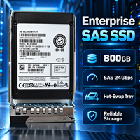 Pour Dell EMC MZ ILG8000 800 Go SAS 24 Gbit/s SSD d'entreprise 2,5 pouces 03CHC8 Disque SSD d'origine reconditionné pour serveur