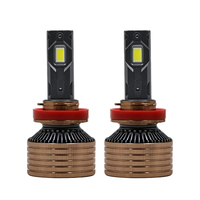 Nouveau modèle 2026 T8 Ampoules de phares LED H7 haute puissance 140W 12V 12000 Lumens 6000K Gadget automobile universel