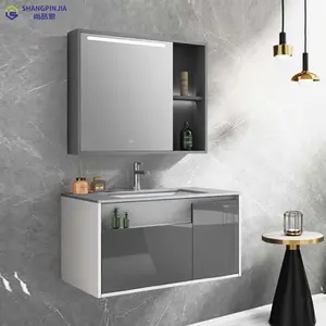 Wall mounted bathroom cabinet vanities Smart led vanity mirror cabinet for bathroom