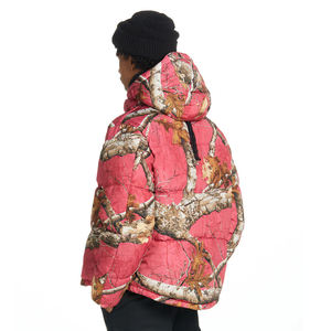 Men's Custom Sustainable Fabric Real <b>Tree</b> Camo Bubble Coat Padded Duck Winter Warm Puffer Jacket Hooded Front Logo for Hunting - Product Image 3