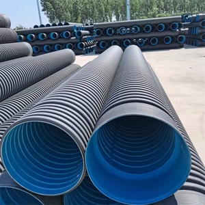 HDPE DN300/DN400/DN600/DN800 шланг ливневой дренажной трубы с двумя водопропускными стенками, гладкая гофрированная труба - Product Image 4