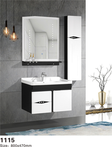 Lussuoso lussuoso moderno impermeabile a parete mobile da bagno con Smart specchio <span class=keywords><strong>lavello</strong></span> per Hotel ville - Product Image 6