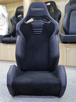 Sièges baquet de course universels SR-S à dégagement rapide, inclinables, style sport, pour voitures modifiées, avec double glissière - Vente chaude