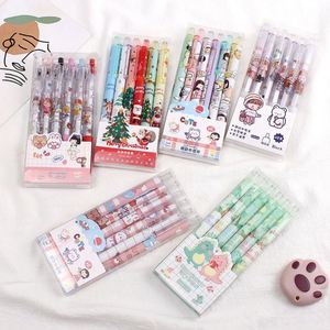 Back to School 0.5Mm Gel Set Cute Cartoon <b>Retractable</b> Plastic <b>Pens</b> With Custom Colors for Writing - Product Image 2