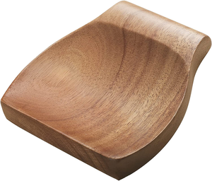 PUSELIFE <span class=keywords><strong>Porte</strong></span>-<span class=keywords><strong>cuillère</strong></span> en bois lisse en acacia naturel pour spatules cuillères pinces <span class=keywords><strong>porte</strong></span>-<span class=keywords><strong>cuillère</strong></span> en bois pour la cuisine - Product Image 3