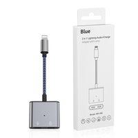 2025 KYERE NEU Hochwertiger Kopfhörer-Audioadapter-Konverter 2-in-1-Kopfhöreranschluss für das iPhone 12