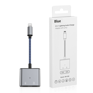 2025 KYERE nouveau <span class=keywords><strong>convertisseur</strong></span> d'adaptateur audio pour écouteurs de haute qualité séparateur de charge de prise casque 2 en 1 pour iphone12 - Product Image 6