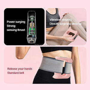 Cinturón de masaje de Fitness corporal eléctrico inalámbrico para el hogar 2025, reductor de grasa, vientre, espalda, manos libres, producto de cuidado Personal - Product Image 2