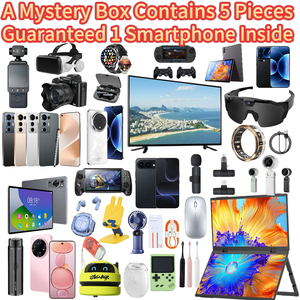 Guaranteed Smartphone Inside 5 Pieces Mystery Box <b>Electronics</b> With Tablet <b>Smart</b> Ring Glasses Humidifier Phone Stand Random **MPO - Product Image 6