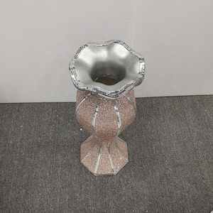 2024 usine nouvelle européenne créative en fibre de verre ornements <span class=keywords><strong>Vase</strong></span> à fleurs pour la décoration de mariage - Product Image 4