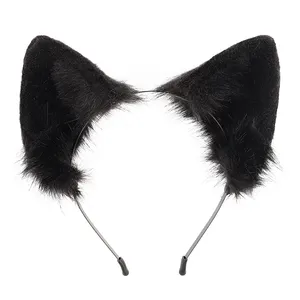 Factory Custom Fox Ear With Accessories Sexy Cat Ear Fox Headband