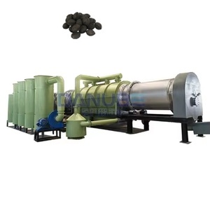 Horno de Carbonización de Biocarbón, Máquina de Producción de Carbón Vegetal, Horno Rotatorio - Product Image 1