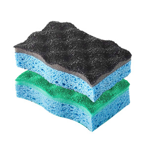 Esponjas exfoliantes resistentes Esun, platos <span class=keywords><strong>de</strong></span> cocina duraderos, <span class=keywords><strong>esponja</strong></span> <span class=keywords><strong>Lufa</strong></span>, <span class=keywords><strong>esponja</strong></span> <span class=keywords><strong>de</strong></span> celulosa para pulpa <span class=keywords><strong>de</strong></span> madera, estropajos fácilmente - Product Image 2