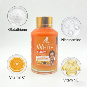 Sérum éclaircissant pour la peau, <span class=keywords><strong>produit</strong></span> de beauté à la vitamine C biologique, personnalisable avec logo, lissant la peau, éclaircissant le visage, pour peaux noires - Product Image 5