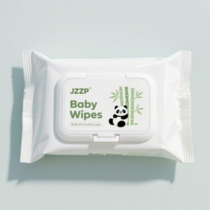 Lingettes humides jetables naturelles en bambou biodégradable écologique pour bébés pour l'essuyage d'allaitement de la peau de bébé - Product Image 6