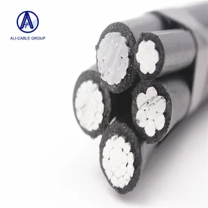 AAC/XLPE AAAC/XLPE Cable Overhead Aerial Bundle Cable For Yemen Market 16MM 50MM 54.6MM 100MM