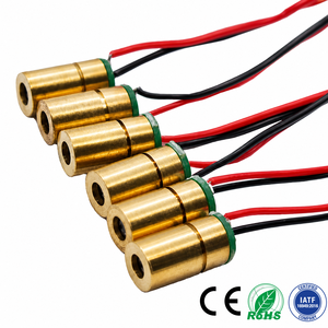 Diodo Láser de Punto Rojo de 650nm 5mW, Paquete TO56, Certificado IATF16949, Longitud de Onda Personalizada OEM para Escáner de Código de Barras, Dispositivo Industrial - Product Image 1