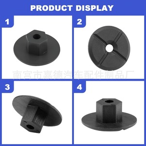 Mercedes W201 W124 190D 260 Plastic Nut <b>Clips</b> 20Pcs 24mm Diameter Unthreaded Fastener For <b>Car</b> Repair Replacement - Product Image 5