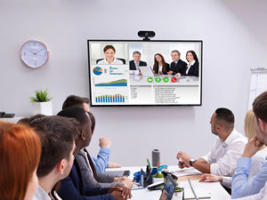 Caméra de visioconférence HD 1080P Shenmaidi de haute qualité, prix d'usine, axe rotatif, microphone intégré, plastique noir, large et plat - Product Image 6