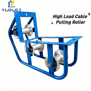 Juego de guías de aluminio profesionales YILI para cables, de alta resistencia, rectas y de esquina, triple bloque guía para tuberías, para herramientas de línea eléctrica. - Product Image 3