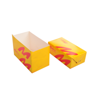 Boîtes alimentaires biodégradables à emporter, frites, poulet frit, nuggets, emballages alimentaires en carton, commandes en gros, réductions