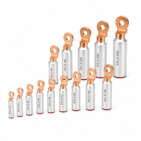 Cosses de câble bimétalliques cuivre-aluminium DTL-2 étanches à l'huile 16-500mm² pour fils en aluminium, certifiées CE RoHS