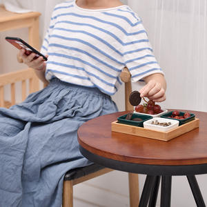 Vente chaude Nouvel An <span class=keywords><strong>Plat</strong></span> à bonbons et fruits secs créatif <span class=keywords><strong>Plat</strong></span> <span class=keywords><strong>de</strong></span> service <span class=keywords><strong>en</strong></span> céramique Ensemble <span class=keywords><strong>de</strong></span> plateaux <span class=keywords><strong>en</strong></span> <span class=keywords><strong>bois</strong></span> pour la maison Mariage - Product Image 5