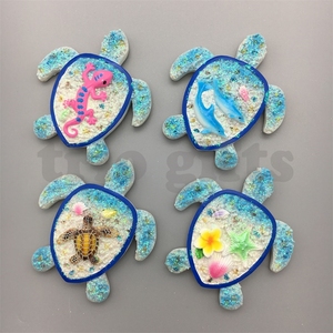 Aimant en résine 3D en forme de poisson, design <span class=keywords><strong>Tahiti</strong></span>, souvenir de plage, vente chaude pour les fabricants, à prix avantageux - Product Image 5