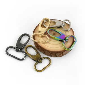 Móc khóa xoay bằng thép không gỉ màu bạc, móc cài dạng càng cua, dây đeo túi F1-28 19/25/32/38mm - Product Image 6