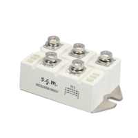 Module de diode redresseuse MDS200A 1600V, module d'alimentation triphasé à contour blanc