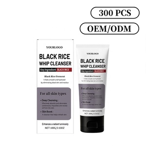 Sữa rửa mặt dạng bọt làm sạch sâu, dưỡng ẩm, chứa Niacinamide và Hyaluronic Acid, chiết xuất từ gạo đen hữu cơ, có thể tùy chỉnh thương hiệu, bán sỉ. - Product Image 5