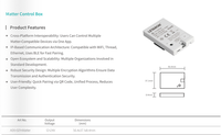 12-24V WiFi/Thread/BLE |   LETARON Gateway de Automatización del Hogar Inteligente Multiplataforma, Dispositivo de Iluminación Inteligente para el Hogar, Controlador Matter BOX
