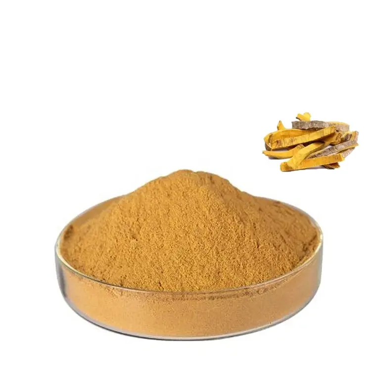 Suministro de fábrica Coptis Rhizoma extracto en polvo suplemento 98% Phellodendron Amurense Extracto de corteza Extracto de sulfato de berberina
