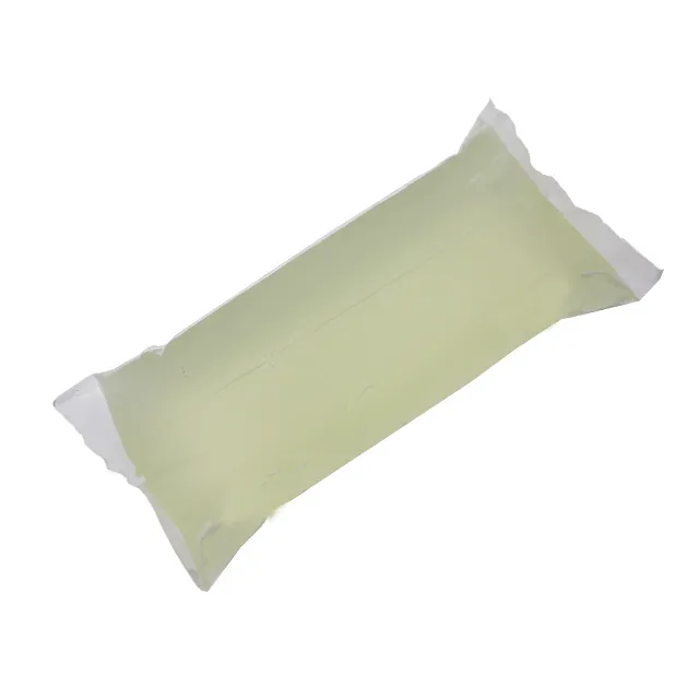 Adesivi Pur punto di fusione pannolini per bambini colla Hot Melt acqua trasparente forma di blocco bianco EVA adesivo sensibile alla pressione