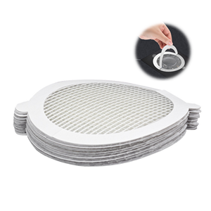 Adhesivos de malla desechables para atrapar el cabello en el desagüe de la ducha y la bañera - Product Image 1